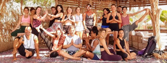 Sinai yoga retreat with Eddy Toyonaga